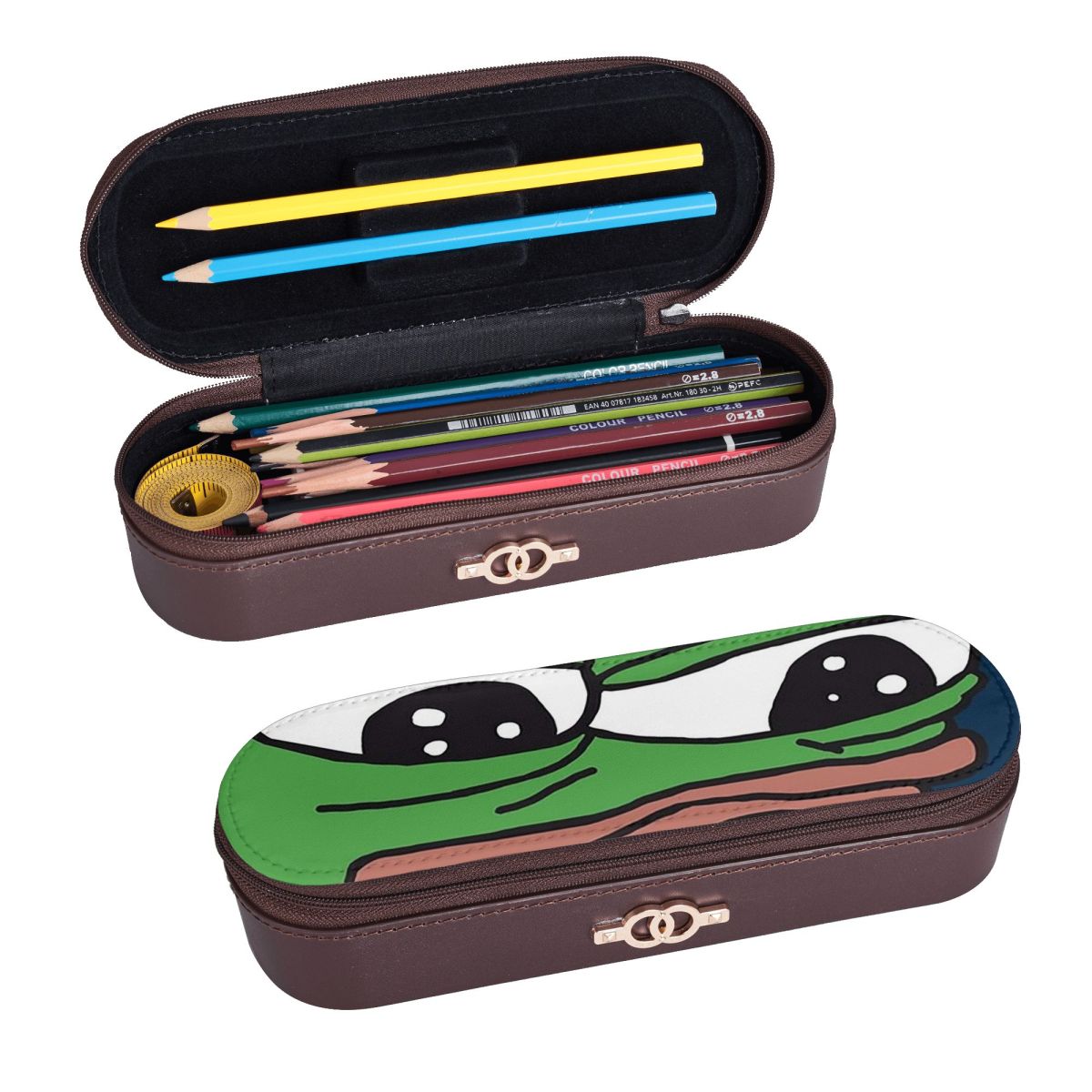 Stationery Office Supply Store - HD高画質オンラインストア レザーペンケース ペンポーチ 収納文具用品 ペンボックス ペンバッグ