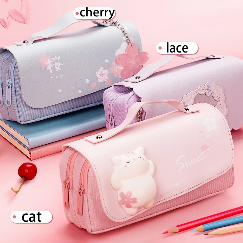 Stationery Office Supply Store - 女の子のための韓国の文房具バッグ、学用品、カワイイステーショナリー、ペンシルケース、かわいいペンポスター、供給店の美的用品