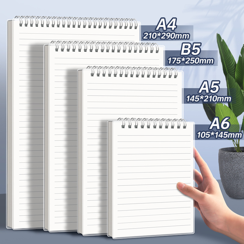 Notebook Dotted A5 - A4 A5 B5 スパイラルブックコイルノートブック To-Do 罫線ドット空白方眼紙ジャーナル日記スケッチブック学用品文具
