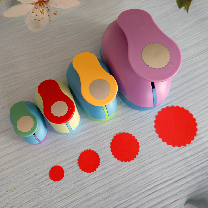 丸穴ペーパーカッター、サークルクラフトパンチ、スクラップブッ - Paper Punch 3 Hole のレビューと価格