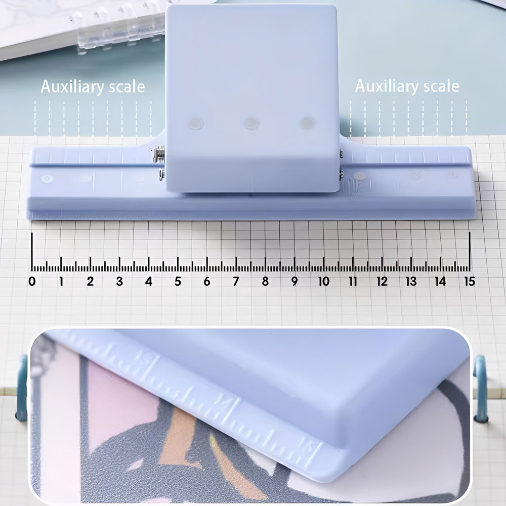 3穴パンチ、スクラップブックパンチ、A5/B5用紙に対応、オ - Paper Punch 3 Hole のレビューと価格