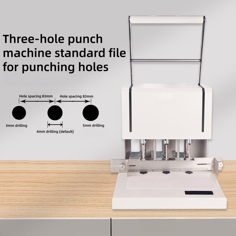 電動3穴ペーパーパンチマシン、業務用ファイル穴あけ機、人事記 - Paper Punch 3 Hole のレビューと価格
