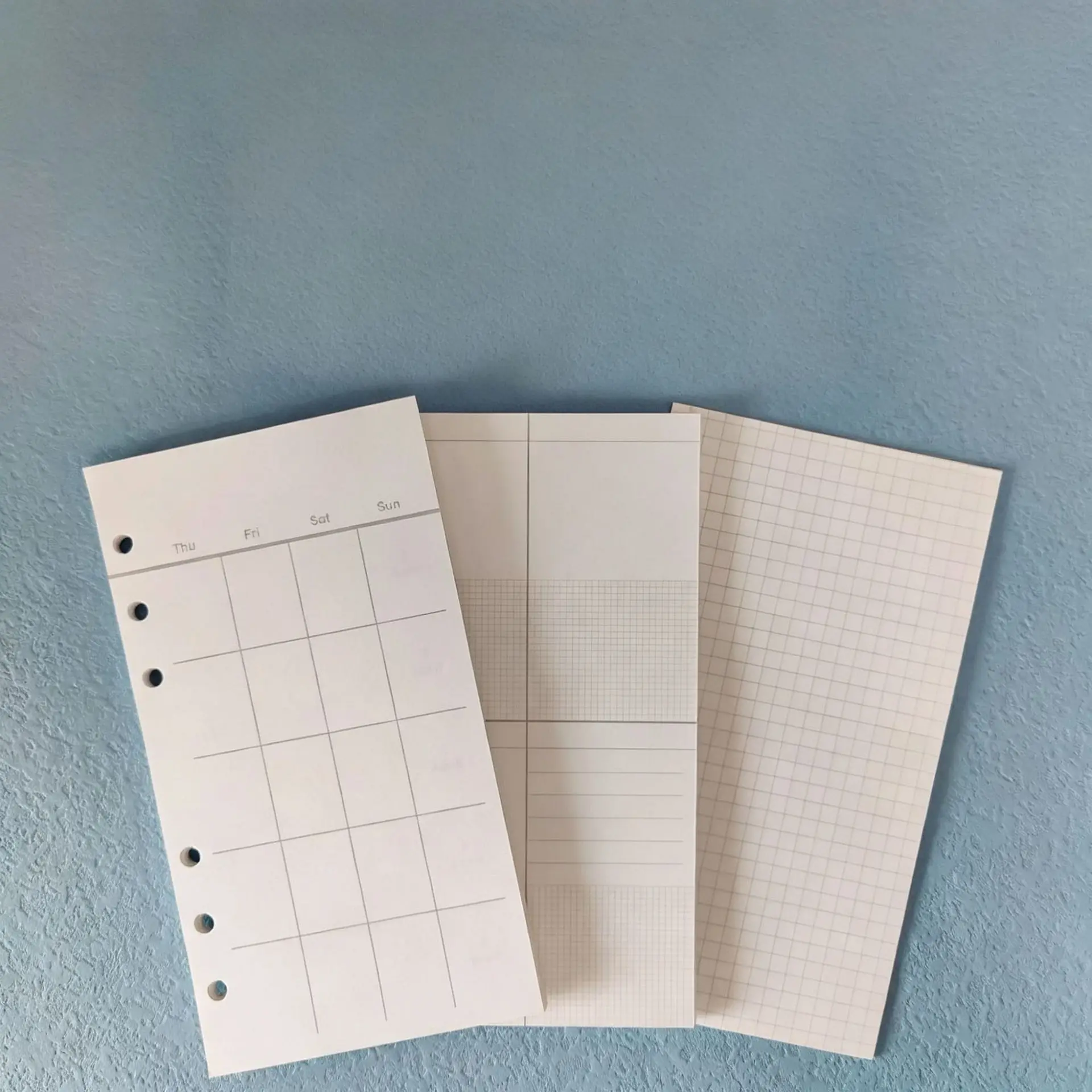 A5 A6 A7 ブラッククラフトホワイトルーズリーフノート - Notebook Dotted A5 のレビューと価格