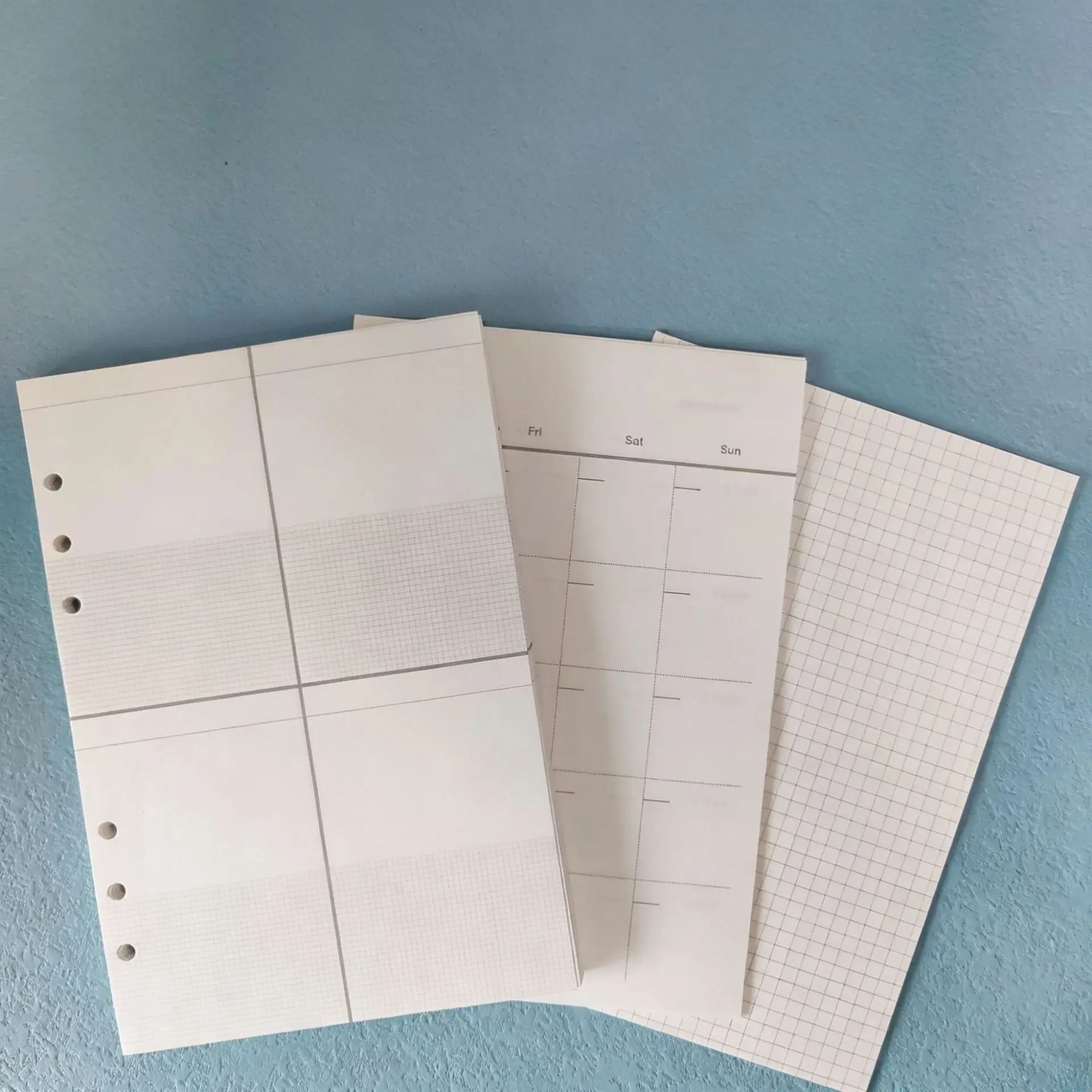 A5 A6 A7 ブラッククラフトホワイトルーズリーフノート - Notebook Dotted A5 のレビューと価格