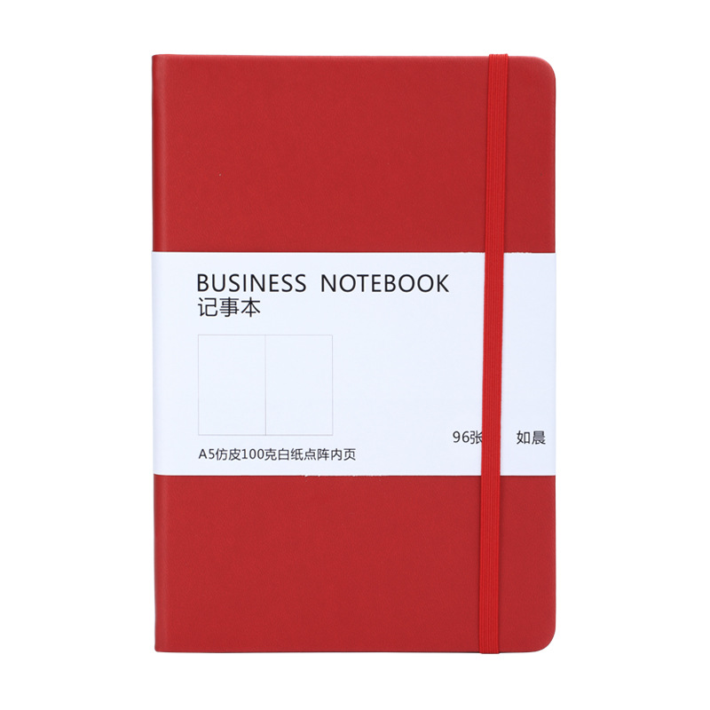 A5 ハードカバーノートブック - 192枚のクラシックドッ - Notebook Dotted A5 のレビューと価格