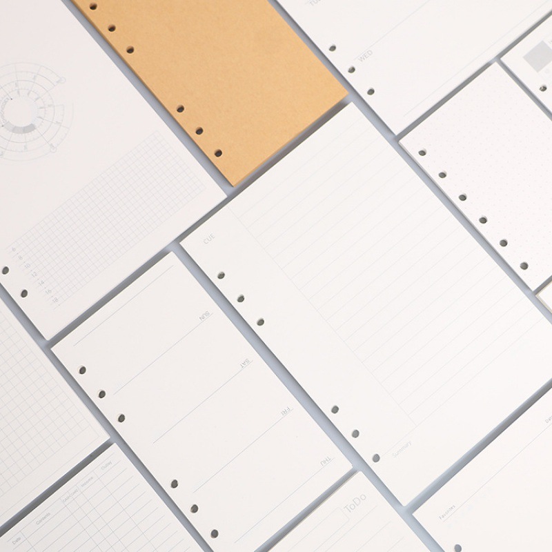 A5 a6 a7ルーズリーフノートブック詰め替えスパイラルバ - Notebook Dotted A5 のレビューと価格
