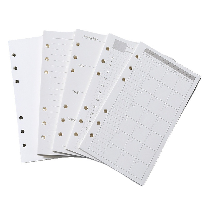 A5 a6 a7ルーズリーフノートブック詰め替えスパイラルバ - Notebook Dotted A5 のレビューと価格