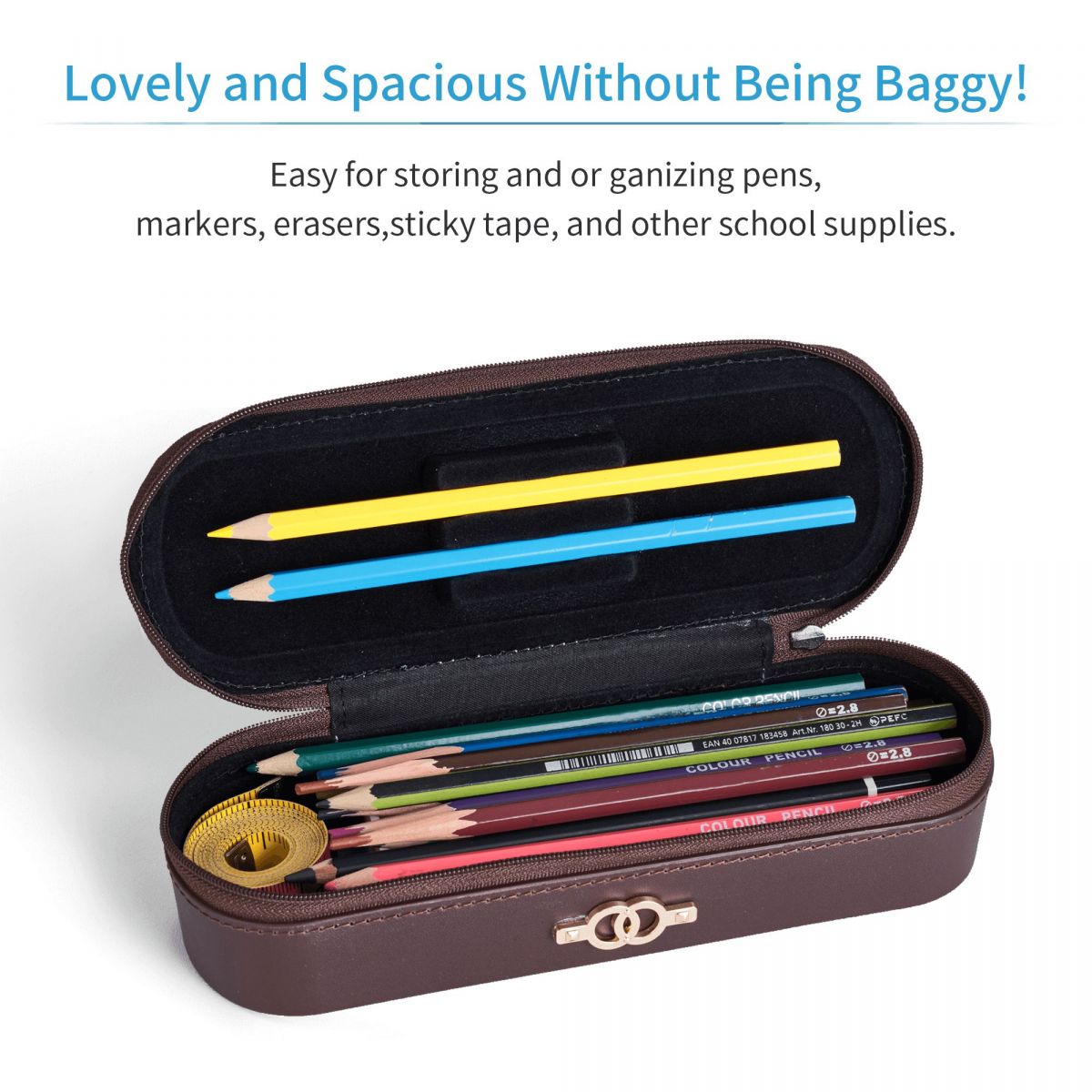 HD高画質オンラインストア レザーペンケース ペンポーチ 収 - Stationery Office Supply Store のレビューと価格