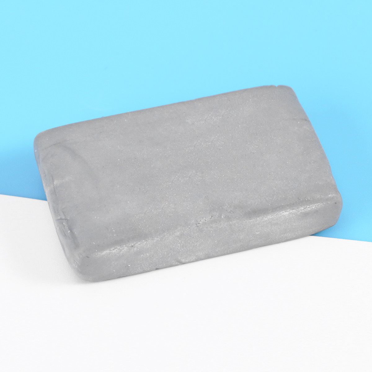 6個入りスケッチ用消しゴム鉛筆型アート消しゴムセット グレー - Rubber Eraser Kneaded のレビューと価格