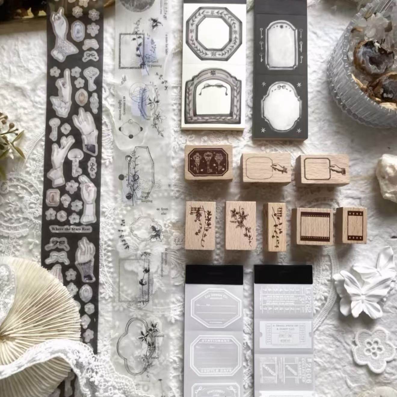 Loidesign ヴィンテージ魔女の光ホテル和紙テーププラ - Washi Tape Set のレビューと価格