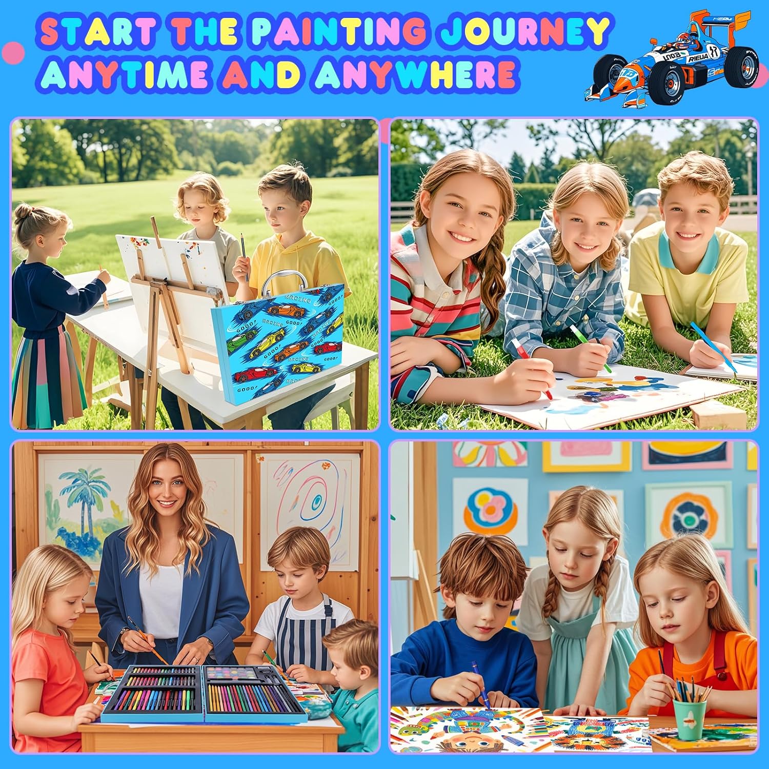 110個入りアート＆クラフト用品セット、塗り絵ペンセット、マ - Highlighter Set Pastel のレビューと価格