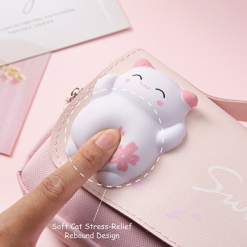 女の子のための韓国の文房具バッグ、学用品、カワイイステーショ - Stationery Office Supply Store のレビューと価格