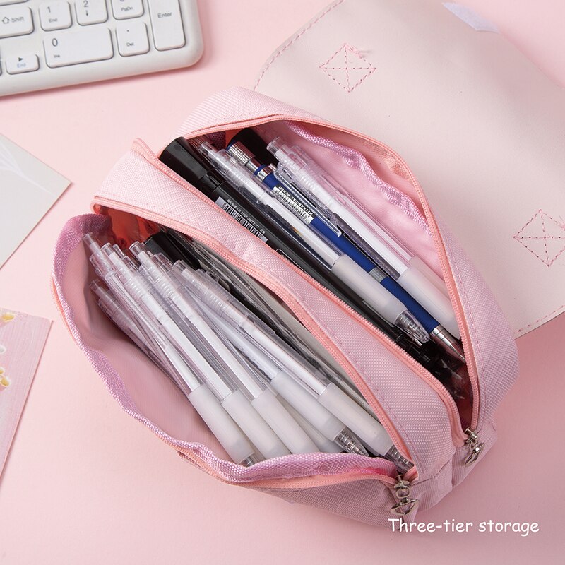 女の子のための韓国の文房具バッグ、学用品、カワイイステーショ - Stationery Office Supply Store のレビューと価格