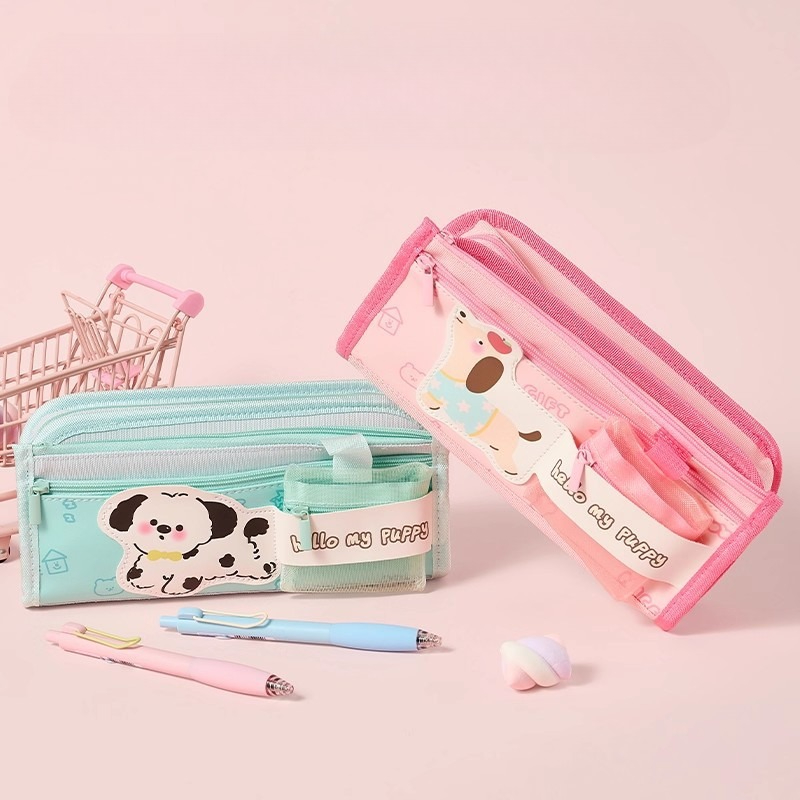 鉛筆バッグ 耐摩耗性 持ち運びが簡単 文房具の保管に オフィ - Stationery Office Supply Store のレビューと価格