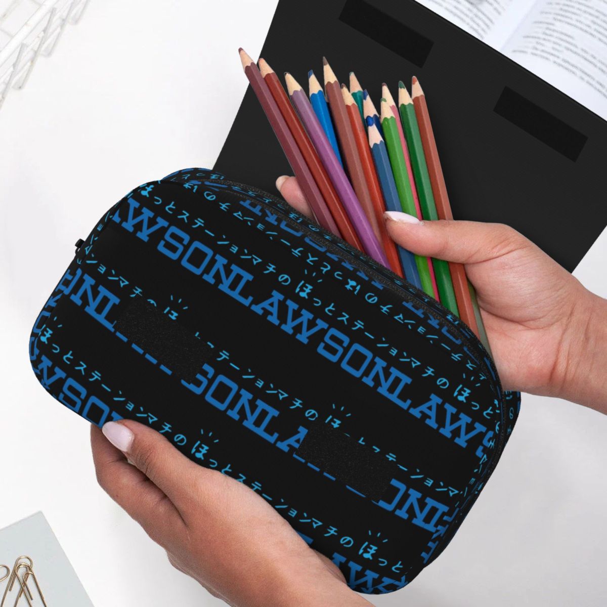 ローソンステーション日本のコンビニエンスストア鉛筆ケース男の - Stationery Office Supply Store のレビューと価格